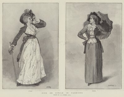 Eindes van de eeuw in mode door George Adolphus Storey